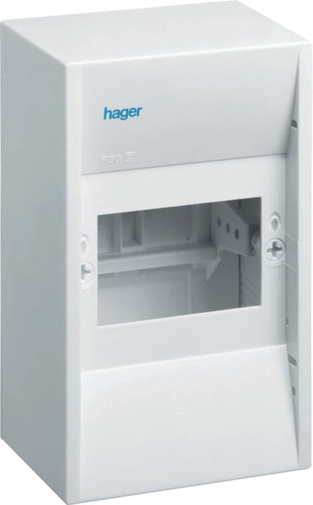 Hager Mini groepenkast 4 modules