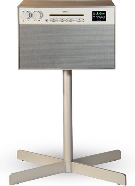 Geneva Combi Deal DeCon M + Stands ( walnoot/zilver)