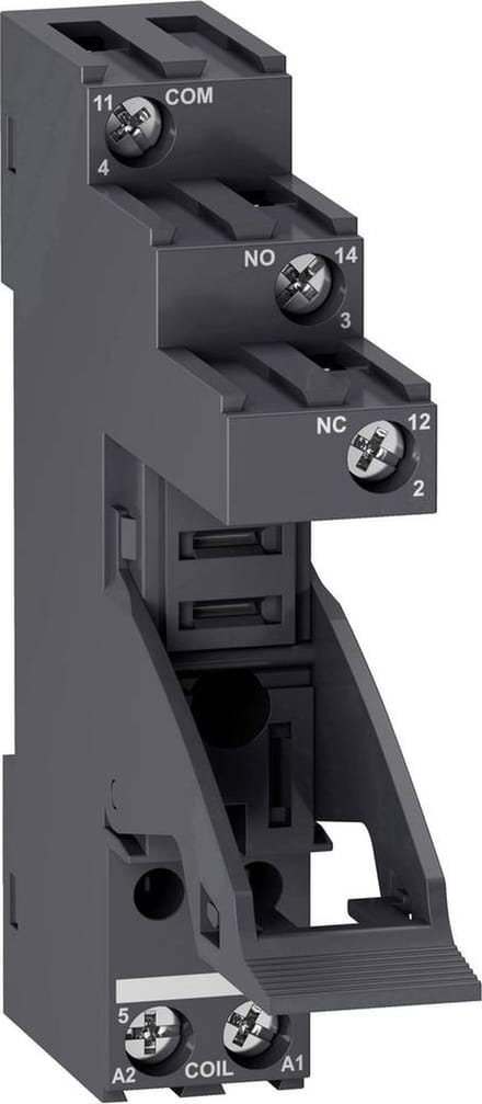 Schneider Electric RGZE1S35M Relaissocket Met houderbeugel (l x b x h) 77 x 15.8 x 62 mm Piece 1 stuk(s)