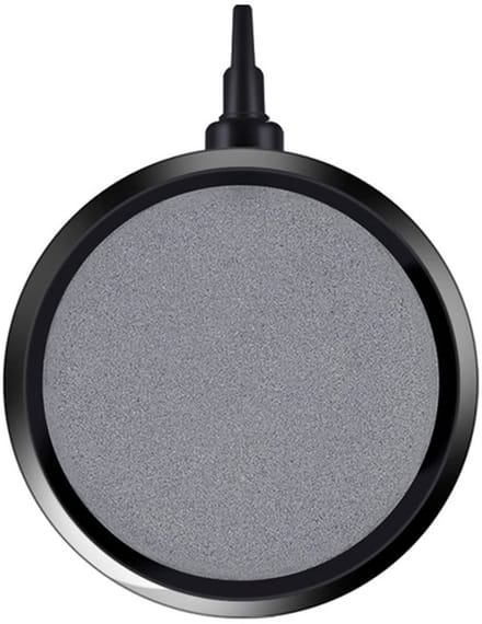 Allecto - Aquarium Bubble Disk - Luchtdiffuser - 10.7Cm - Zwart