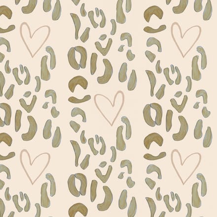 Behang Leopard Lover beige