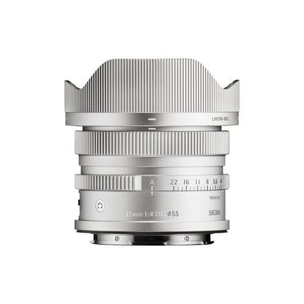 Sigma 17mm F4 DG (C) L-Mount Objectief Zilver