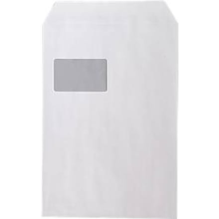Verzendenvelop, C4, met venster, 250 st., wit