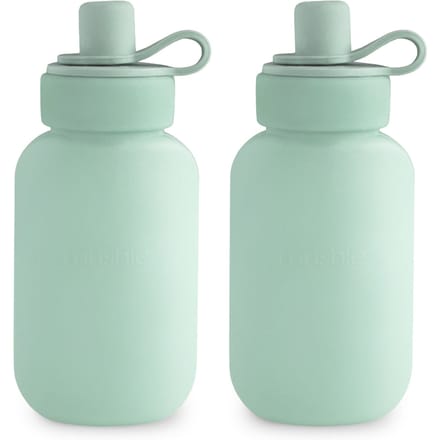 Mushie Siliconen Smoothie Puree Pouch Cambridge Blue