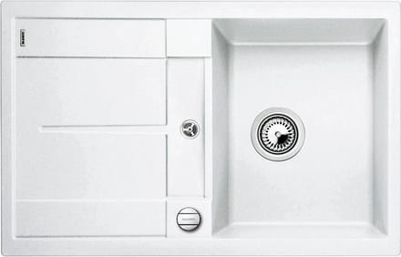 Blanco Metra 45 S manueel vlakbouw wit 519083 spoelbak