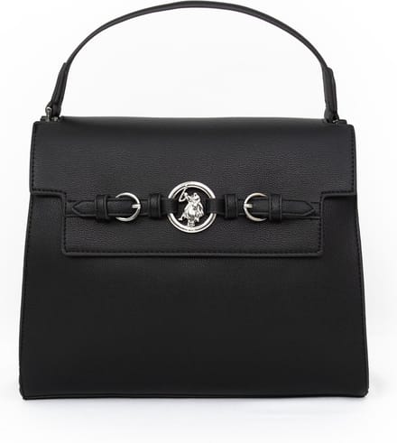 U.S. POLO ASSN. Handtas Schoudertas Delaware Top Handle Bag Black Zwart