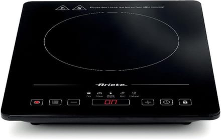 Ariete 1997/00 - Inductiekookplaat - 1 pits - 2000 Watt - 10 standen - 5 programma's - 28 cm - automatische uitschakeling