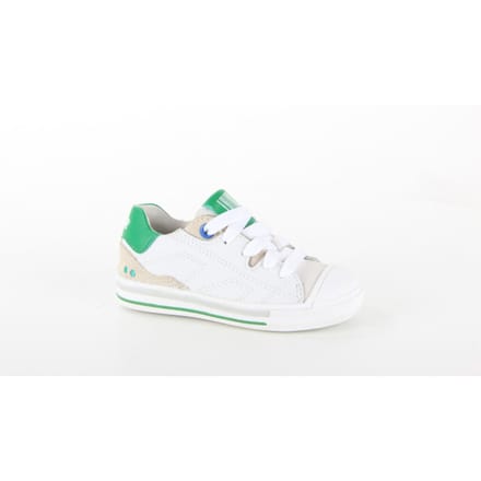 Francis Ferm Lage Sneakers Jongens Wit Groen