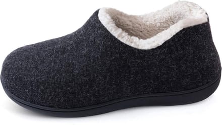 Pantoffels Dames - Sloffen - Maat 38/39 - Zwart - Anti-slip - Comfeet
