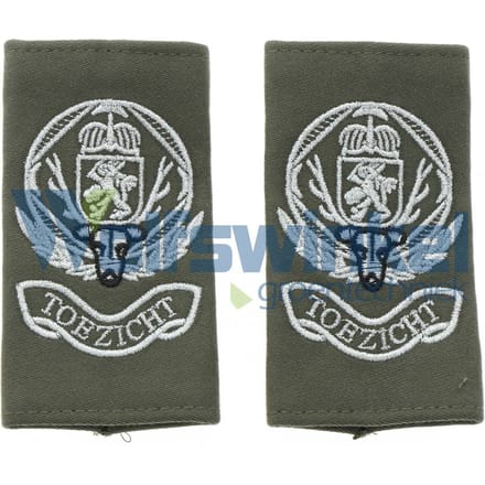 Nvvn epaulette logo + toezicht 2 stuks