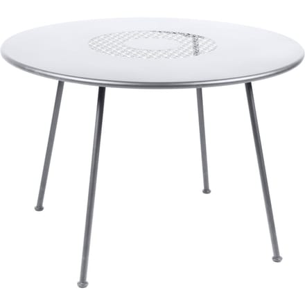 Fermob Lorette Tafel rond - 01 katoenwit