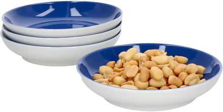 Set van 4 platte kommen 13cm indigo blauw Doppio - Ritzenhoff 64254