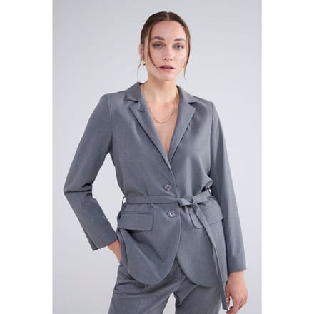 Summum Woman Blazer Viscose Blend Stretch Greys Größe: 34 | Blazer Outlet | Damen | Grau