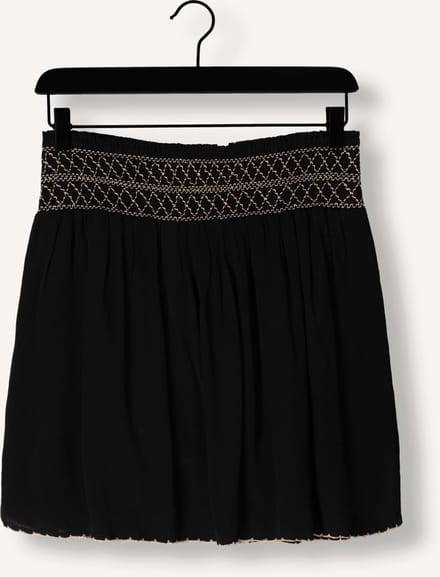AAIKO Lou Vis 510 Dames - Korte rok - Zwart - Maat XL