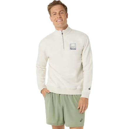 1/2 rits sweater Asics Court Core Graphic
