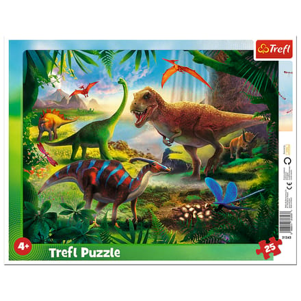Trefl Dinosaurussen Legpuzzel - 25 stukjes - Vanaf 3 jaar