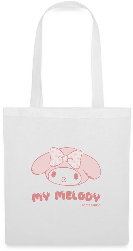 My Melody Portret met tekst Tas Van Stof Schoudertas