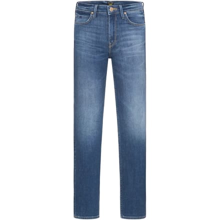 Lee Marion Straight Spijkerbroek Blauw 27 / 31 Vrouw