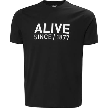 Helly Hansen Core Graphic T 2.0 T-shirt Met Korte Mouwen Zwart S Man