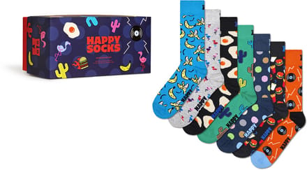 Happy Socks heren giftbox 7P sokken seven days multi