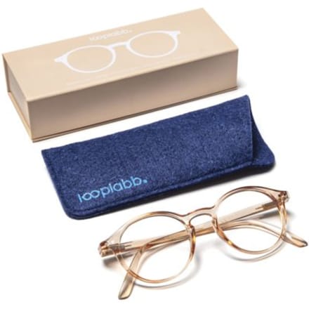 Looplabb leesbril sterkte +1,50 model faust kristal champagne