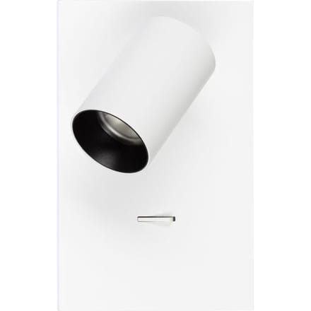 KS Verlichting Bedlamp Mila wit inclusief USB poorten