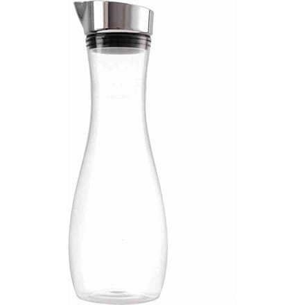1.2L Acryl Transparante Sapfles Transparante Sapfles Waterkan Sapkan met Deksel white