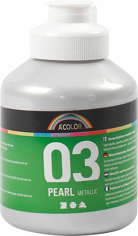 A-color Metallic acrylverf, zilver, 03- metallic, 500 ml