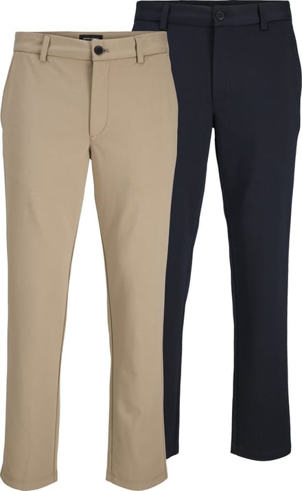Jack & Jones Klassieke broek 2-pack Slim Fit Klassieke broek