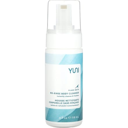 Yuni Beauty, Flash Bain, Nettoyant Corps Sans Rinçage, 4 fl oz (118ml) white
