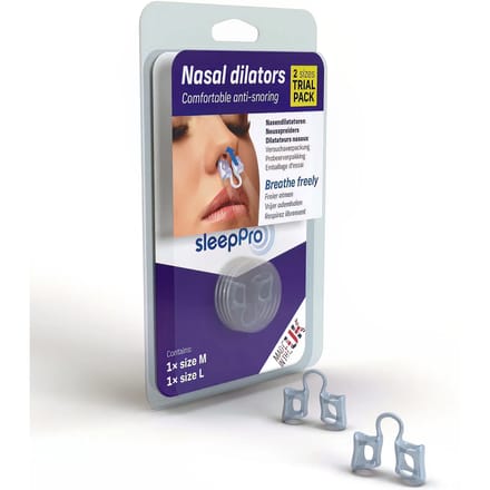SleepPro Neusspreider Proefpakket – Medium & Large neusdilatator