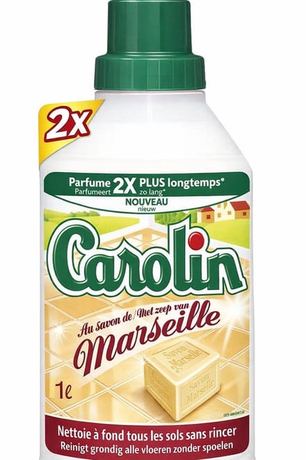 2 x Carolin Vloerreiniger Marseillezeep 1000ml