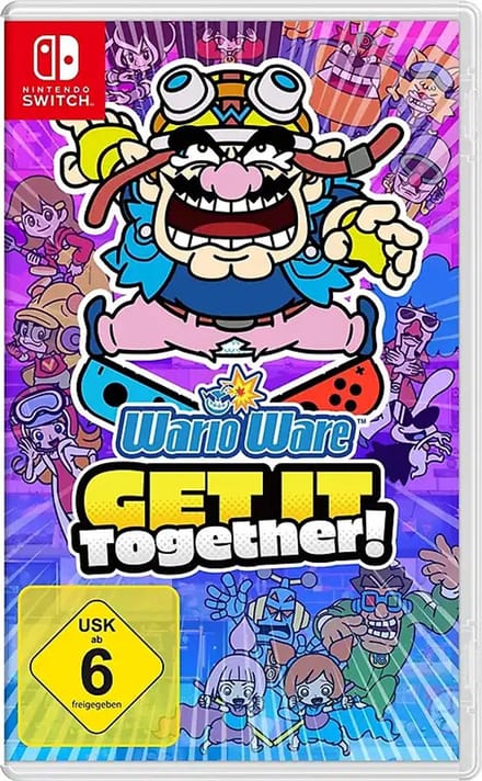 Nintendo Warioware: Get it Together!, Nintendo Switch, Multiplayer modus, 10 jaar en ouder