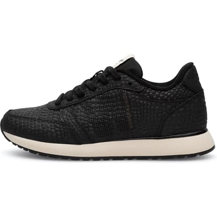 Woden Woden Ronja Croco Sneakers zwart