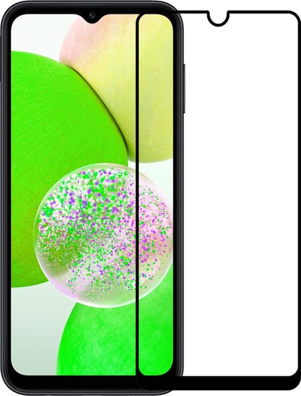 Screenprotector Geschikt voor Samsung Galaxy A14 - Full Cover - Beschermglas - Gehard Glas - Tempered Glass - Screen Protector
