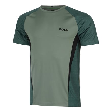 BOSS Matchball T-shirt Heren-olijf