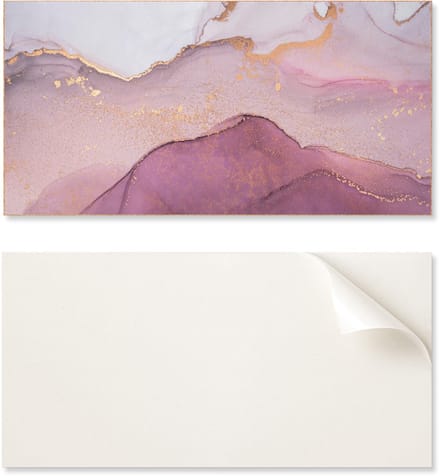 Zelfklevend bedrukt vinylpaneel 100x50 cm Abstract landschap met golven