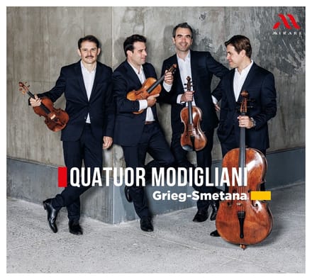 Quatuor Modigliani - Grieg: Quatuor N°1 | Smetana: Quatuor N°1 (CD)