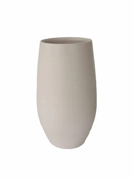 Vaas petra d38h90cm beige