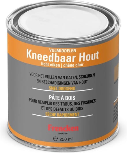Frencken Kneedbaar Hout Licht Eiken - 250 ml