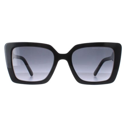 Marc Jacobs MARC 733/S 807 9O glanzend zwart donkergrijs gradiÃ«nt zonnebril