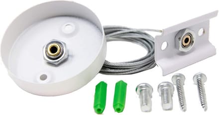 Spanningsrail Ophangset - Exotro - 1 Fase - 1 Meter - Wit