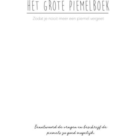 Het Grote Piemelboek - Fietjes Favorietjes