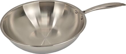KLAUS Triply Wokpan - 24 cm - Zonder PFAS - Inductie – RVS