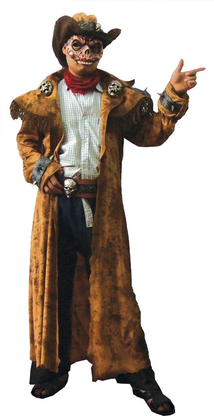 Verkleedkostuum - Zombie Cowboy - One Size
