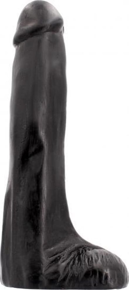 Gangbangster - Super Dhalsim - Dildo - 24 x 6 cm - PVC - Zwart