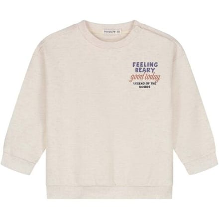 Prénatal peuter sweater Soft Brown Melange 86 heren