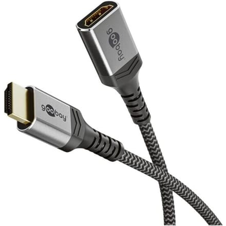 Goobay Ultra High Speed HDMI-verlengkabel, 8K/60 Hz, 48 Gbit/s