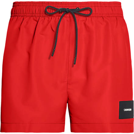 Zwembroek Calvin Klein Jeans Short de bain Drawstring rouge