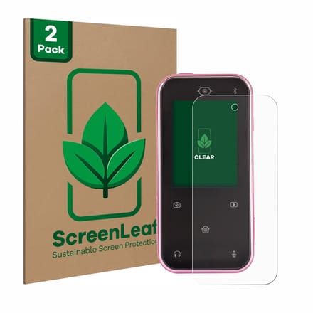 2 Stuks Screenprotector voor Vtech Kidizoom Snap Touch - Hoogwaardige Beschermfolie transparant